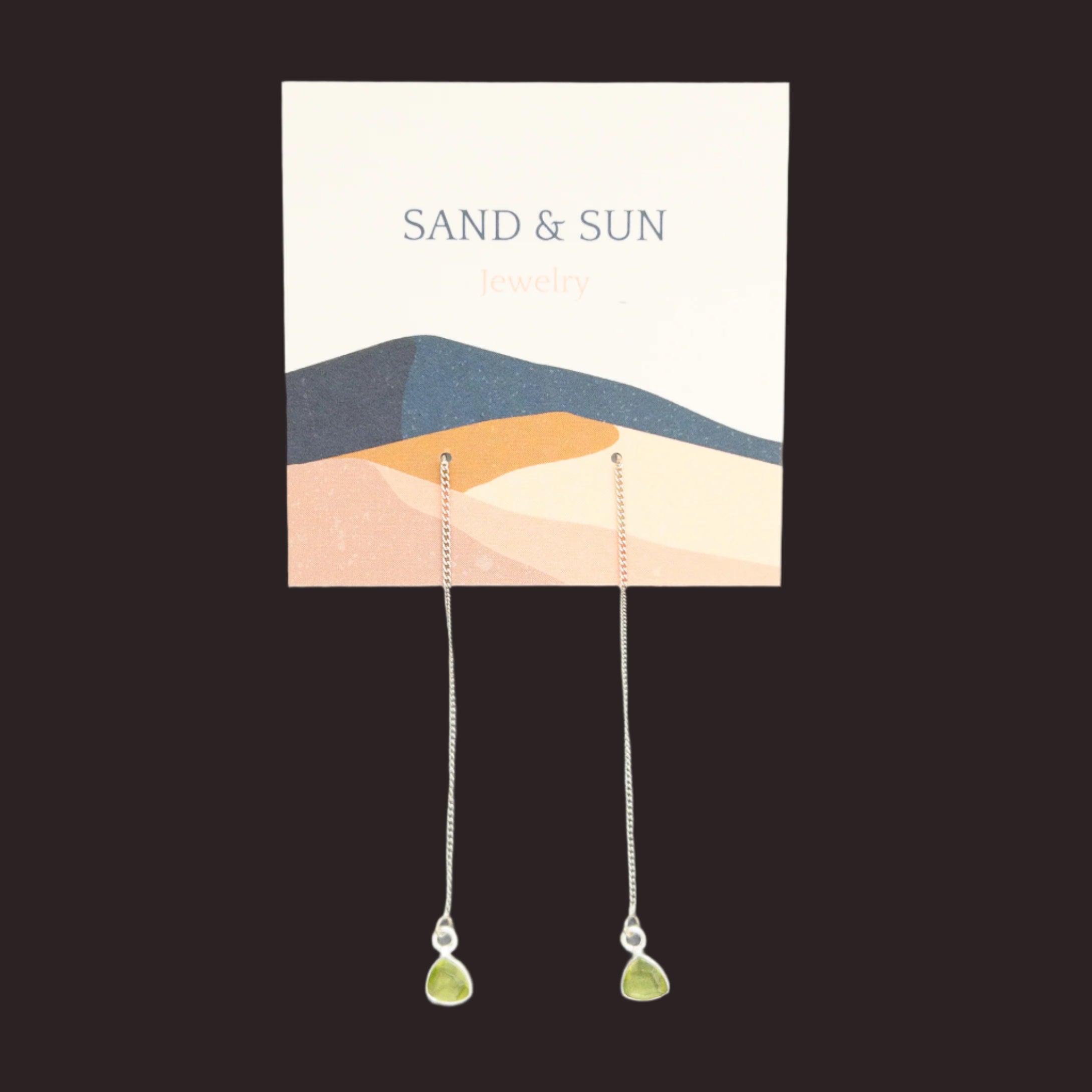 Sand and Sun | Faceted Gemstone Threaders