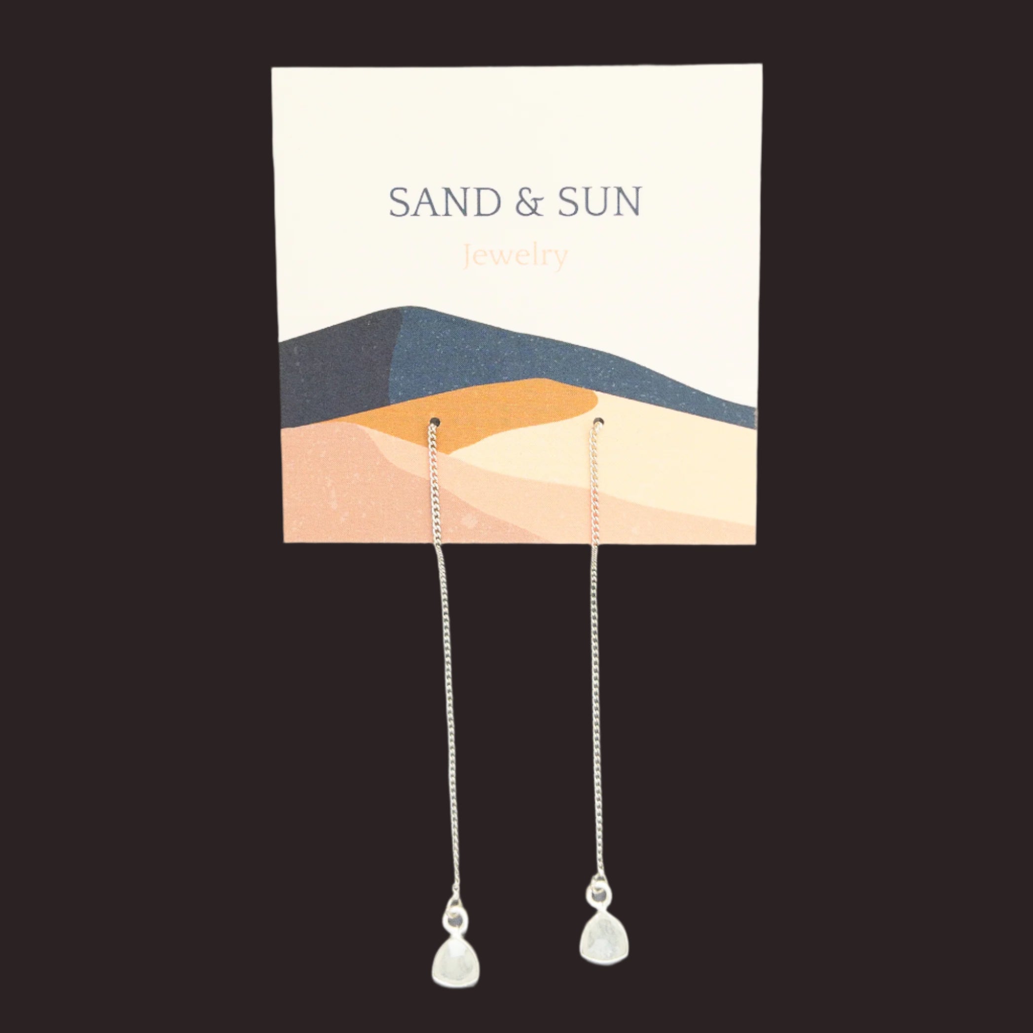 Sand and Sun | Faceted Gemstone Threaders
