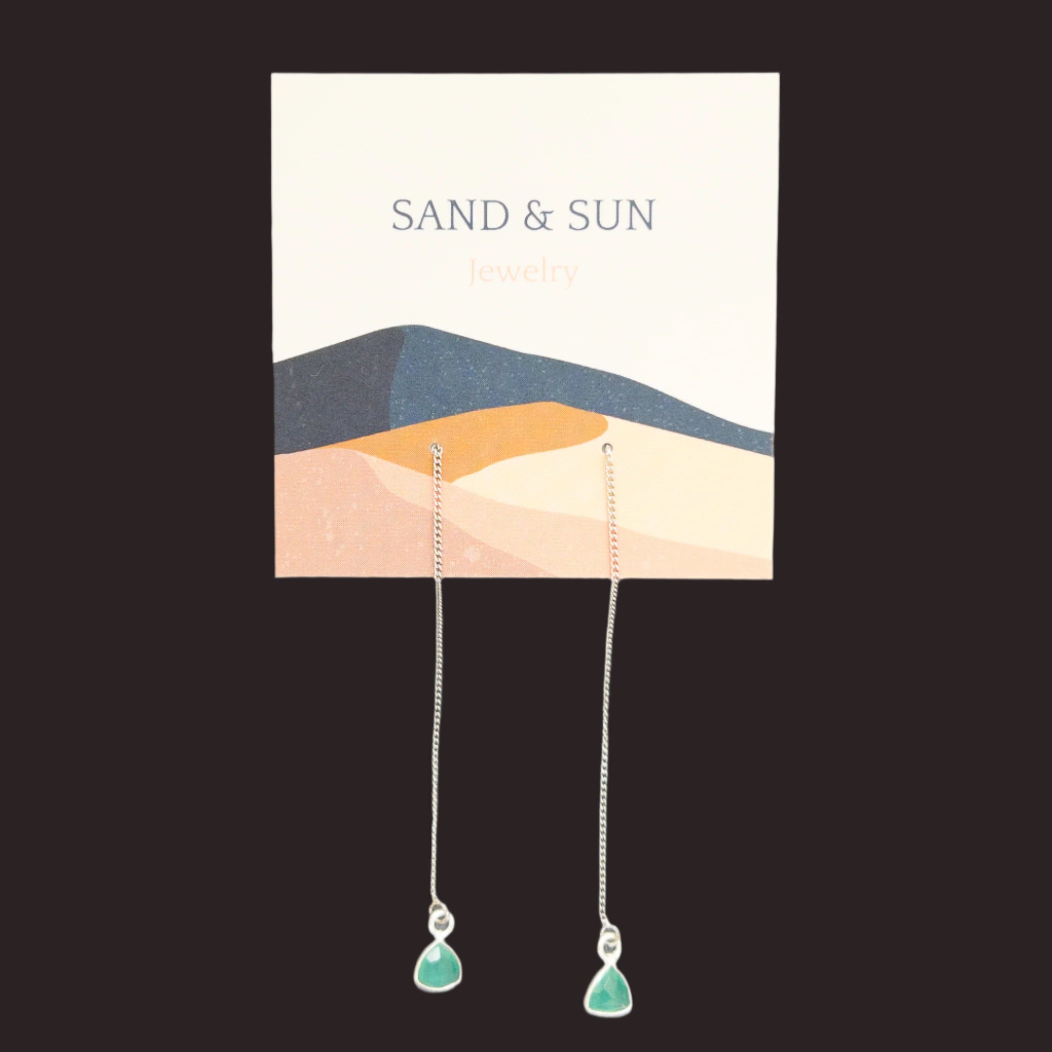 Sand and Sun | Faceted Gemstone Threaders