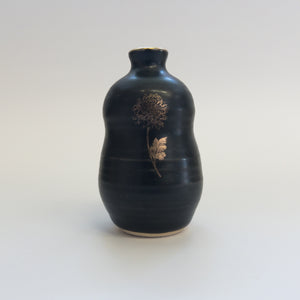 Pottery for Peace | Matte Black Mini Vases