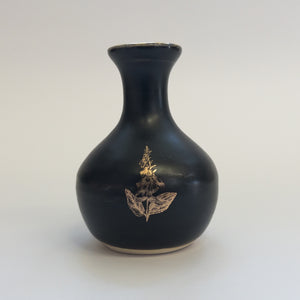 Pottery for Peace | Matte Black Mini Vases