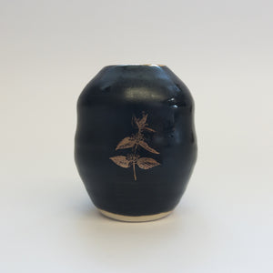 Pottery for Peace | Matte Black Mini Vases