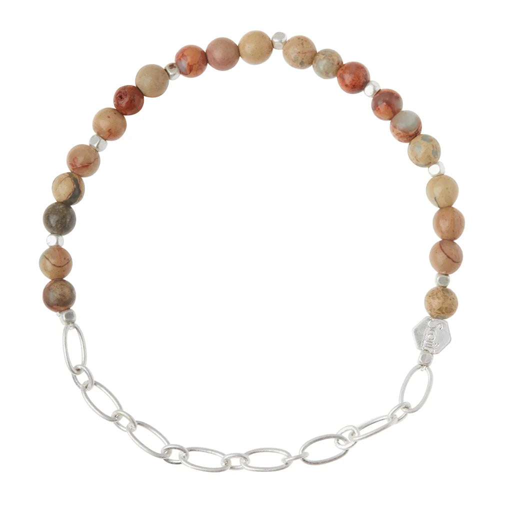 Scout | Mini Stone With Chain Stacking Bracelets
