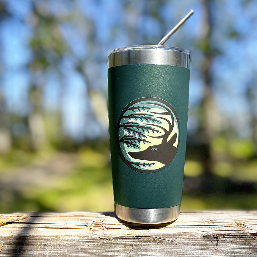 Bough & Antler | “Buck Moon” Sticker