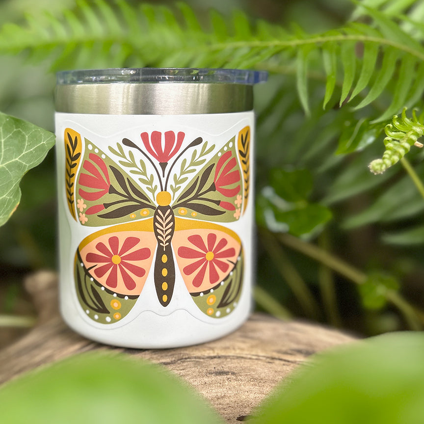 Bough & Antler | "Floral Butterfly" Sticker