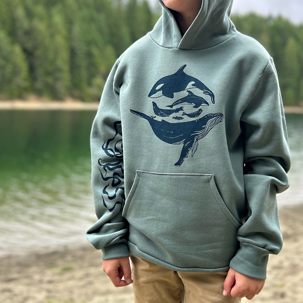 Bough & Antler “Coastline” Kids' Hoodie