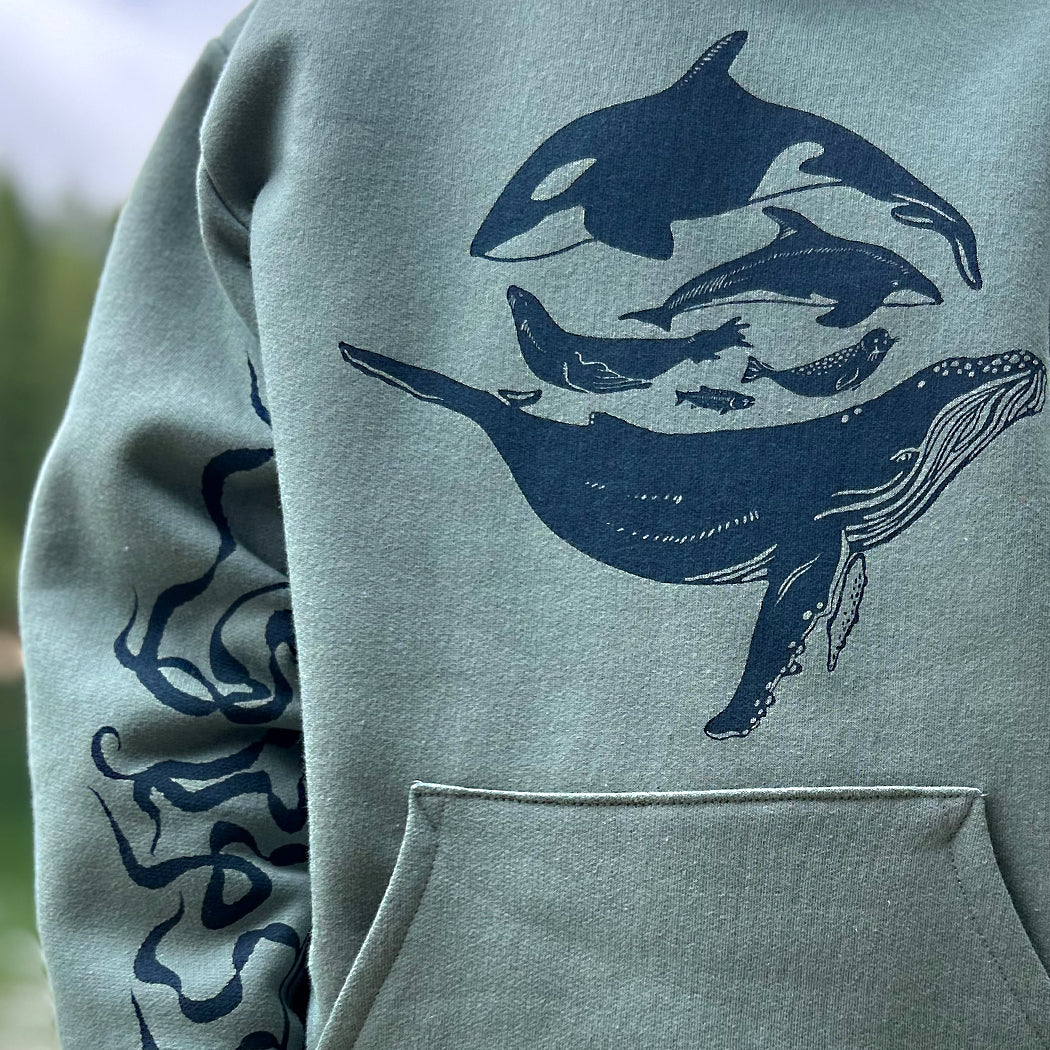 Bough & Antler “Coastline” Kids' Hoodie