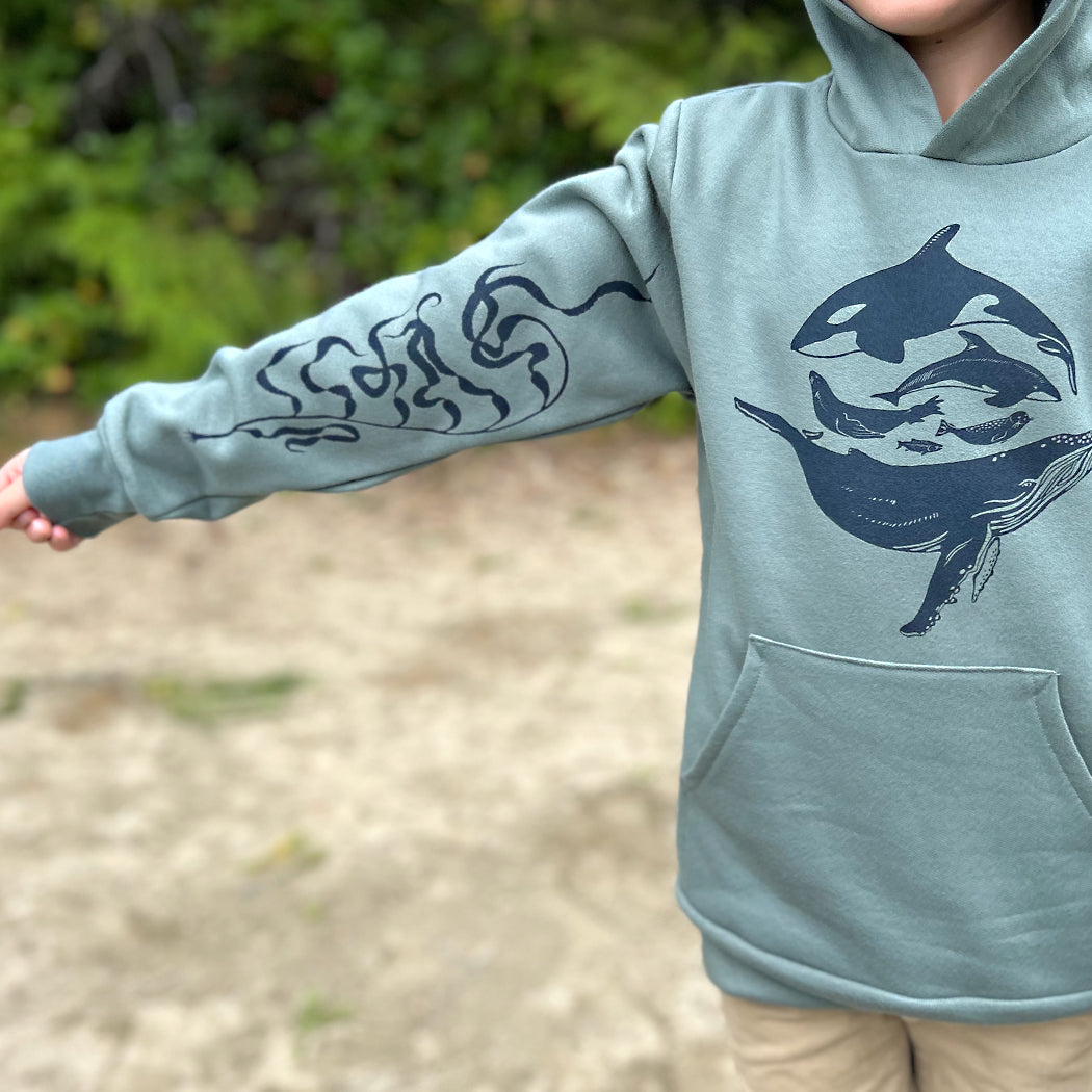 Bough & Antler “Coastline” Kids' Hoodie