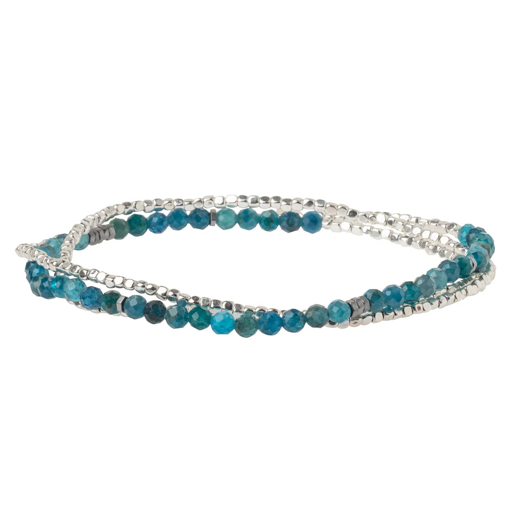 Scout | Delicate Stone Wrap Bracelet/Necklace