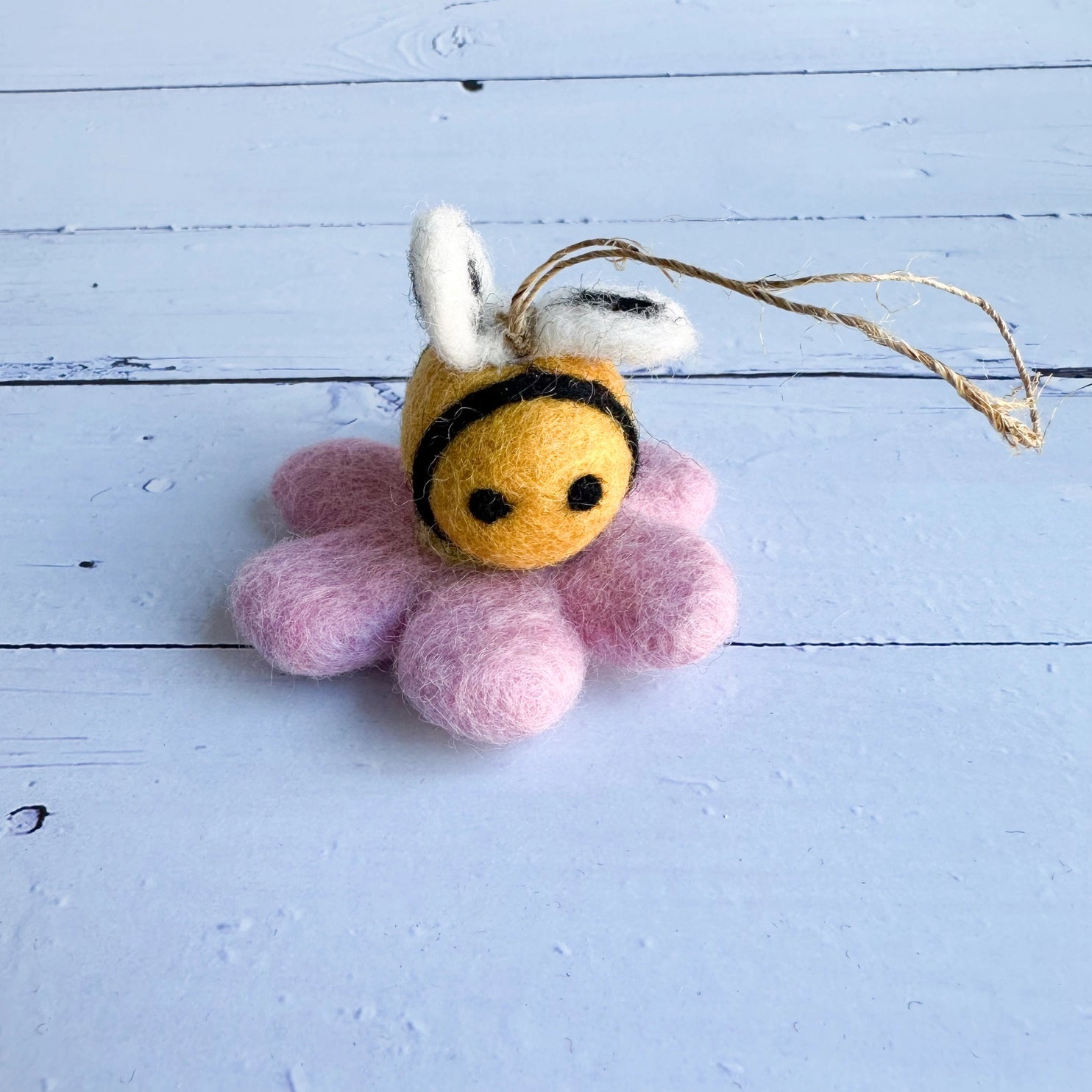 Sewing Seeds Play | Felt Bumblebee Ornament