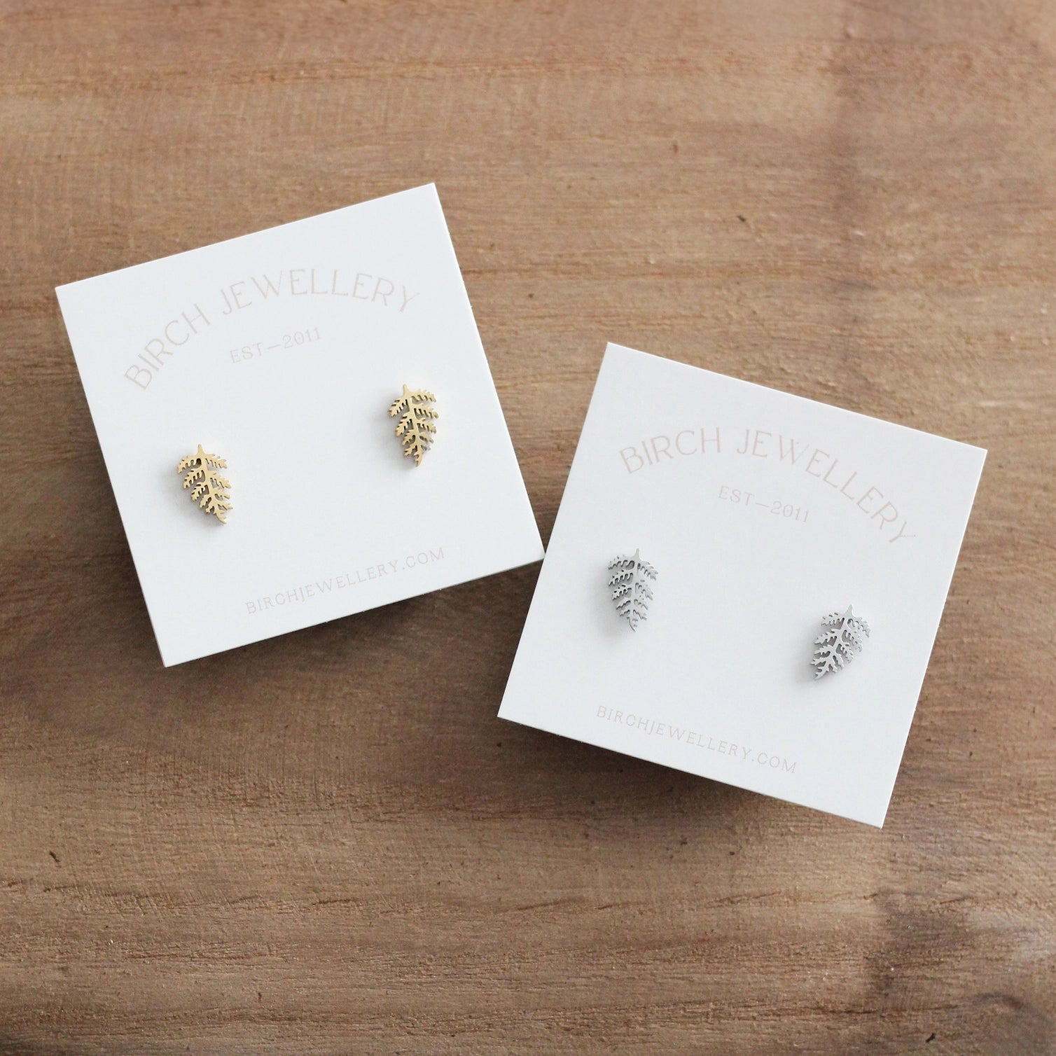 Birch Jewellery | Fern Stud Earrings