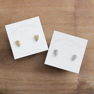 Birch Jewellery | Fern Stud Earrings