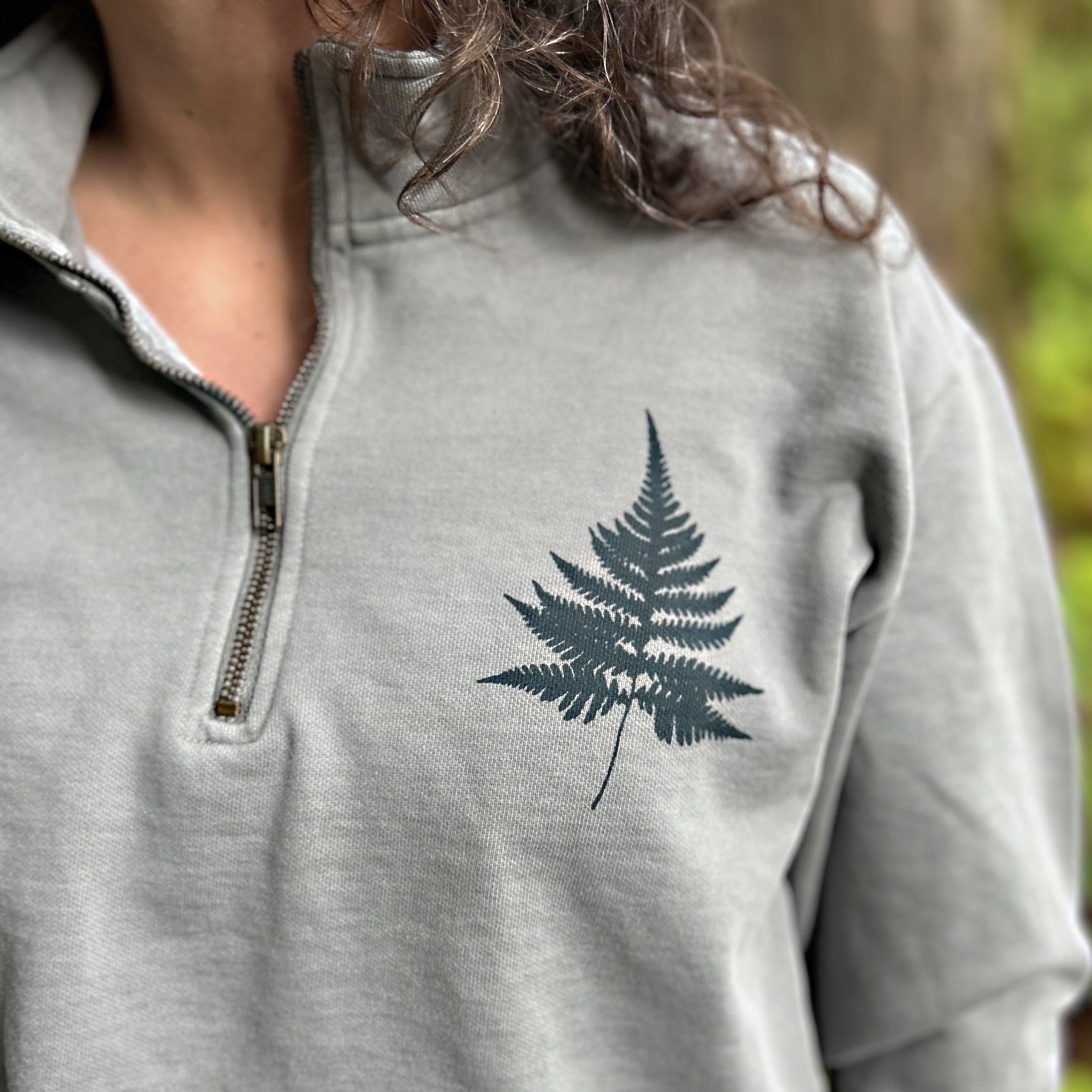 Bough & Antler |"Oak Fern" 1/4 Zip Sweatshirt