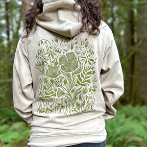 Bough & Antler | "Summer Garden" Ladies Hoodie