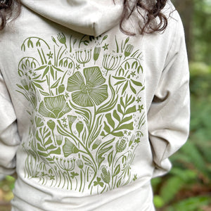 Bough & Antler | "Summer Garden" Ladies Hoodie