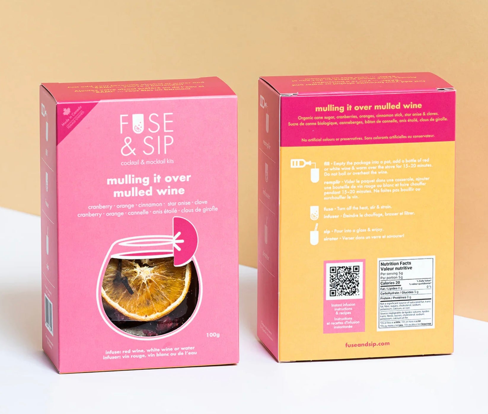 Fuse and Sip Cocktail and Mocktail Infusion Kits