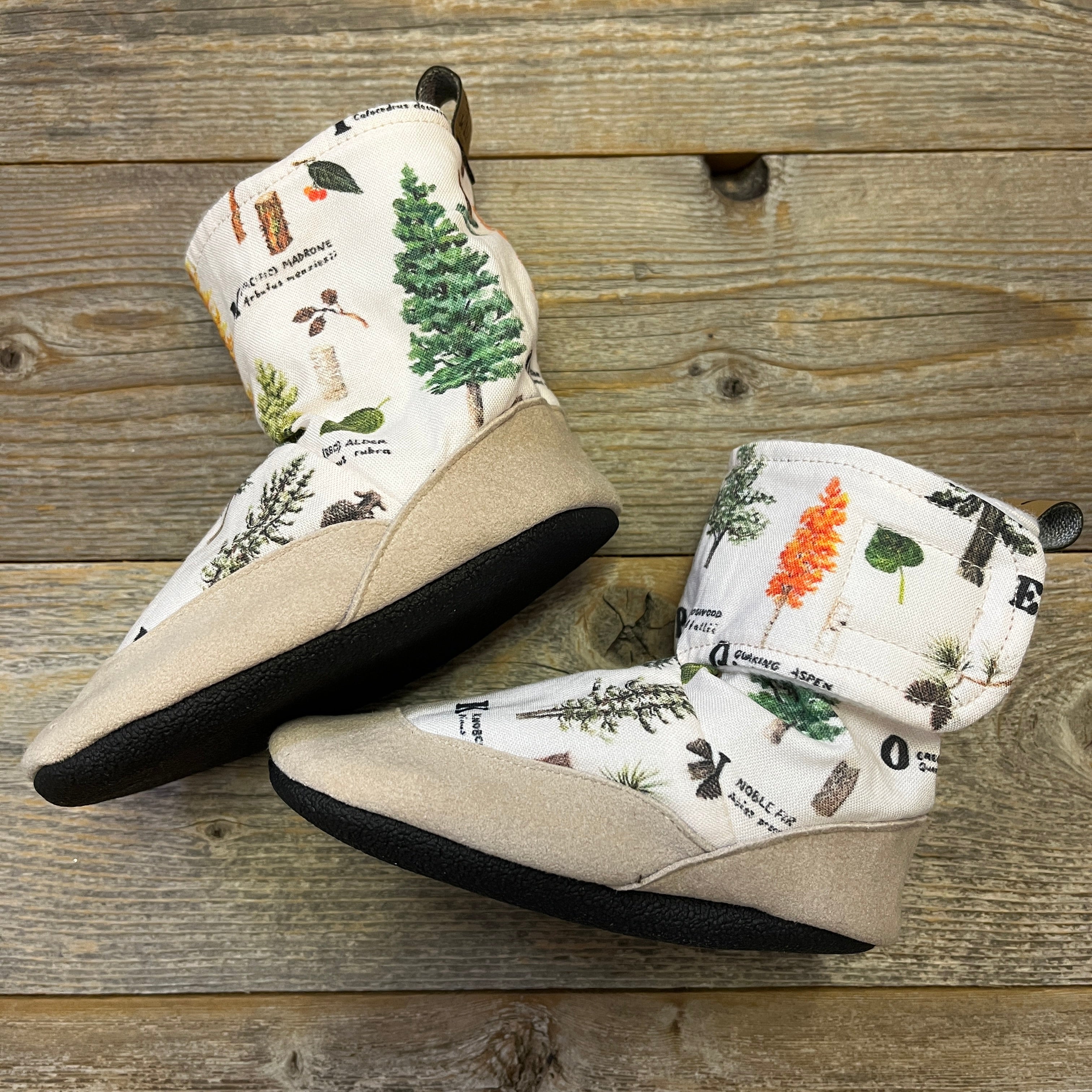 Little Wild Island Baby & Toddler Boots - “Trees”