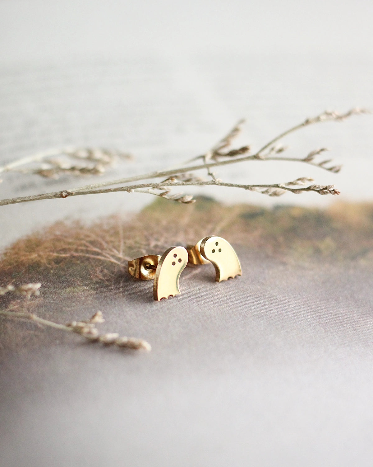 Birch Jewellery | Ghost Stud Earrings