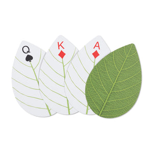 Kikkerland Huckleberry Leaf Playing Cards