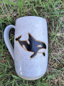 Pottery for Peace Orca mug