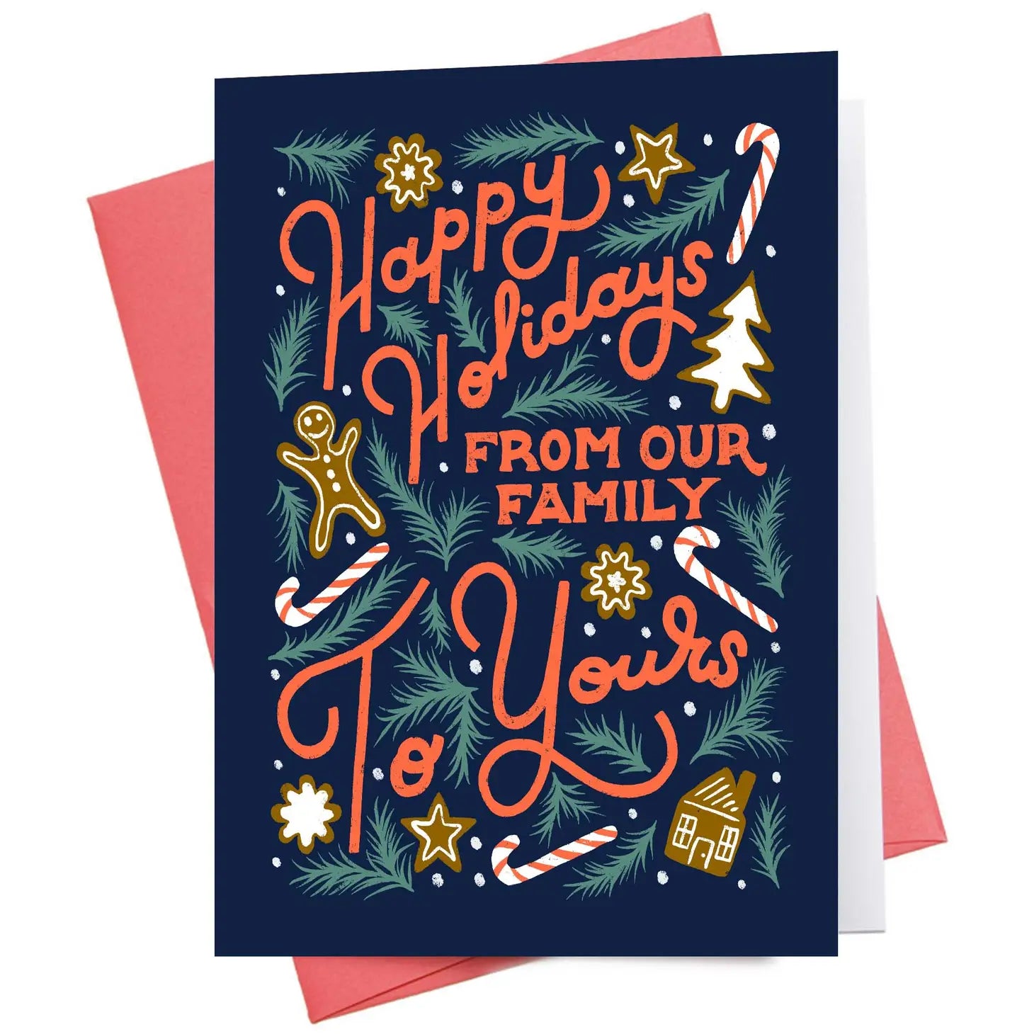 Inkwell Cards "Happy Holidays" Card