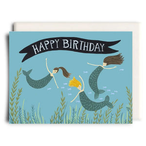 Inkwell Cards "Mermaid Birthday" Card