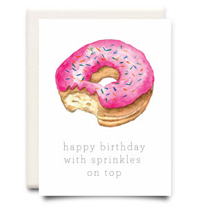 Inkwell Cards "With Sprinkles On Top" Birthday Card