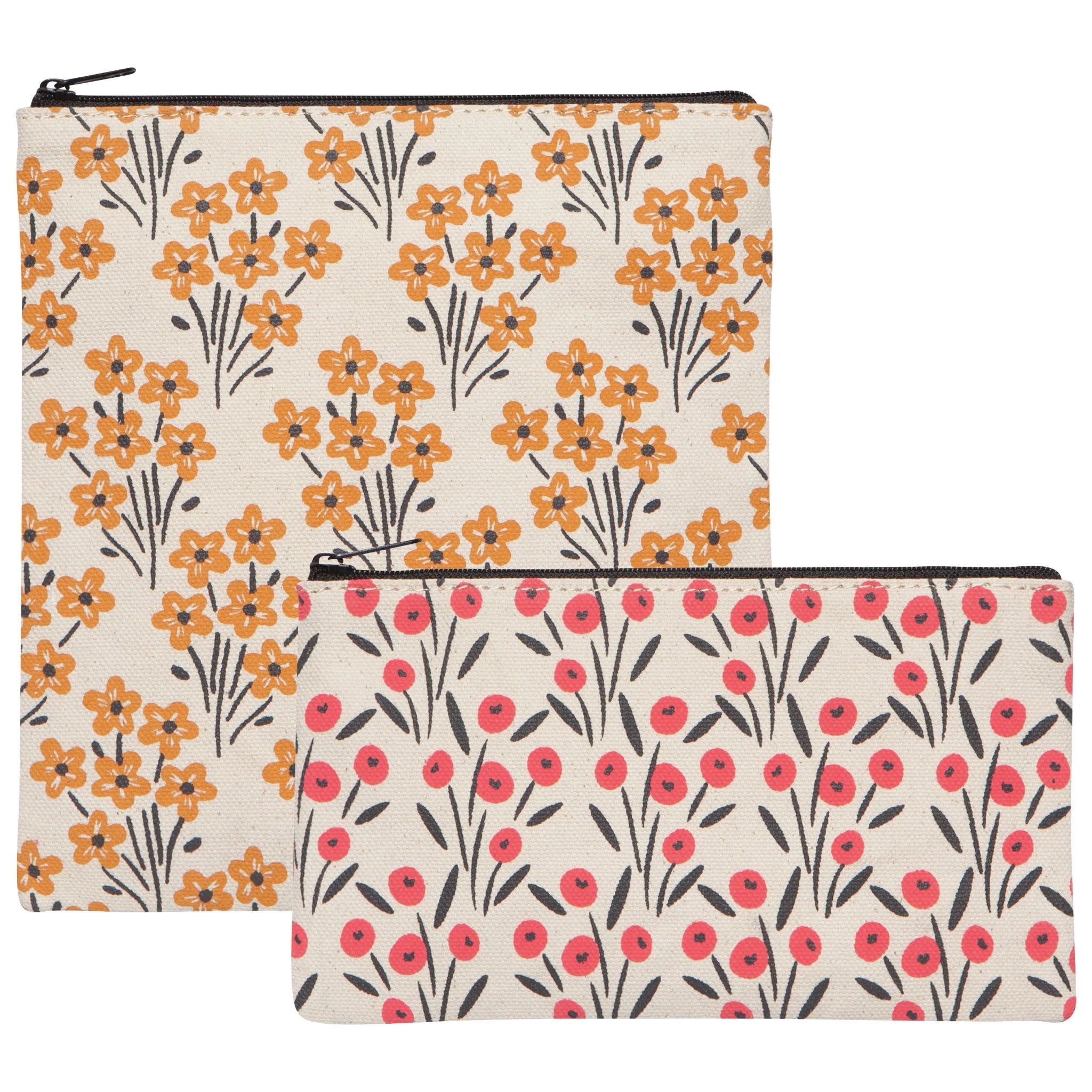 Danica Small Zippered Pouches – Bough and Antler Northwest Goods