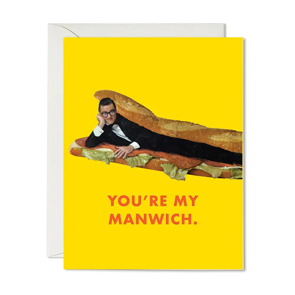 The Raccoon Society “You’re My Manwich” Card