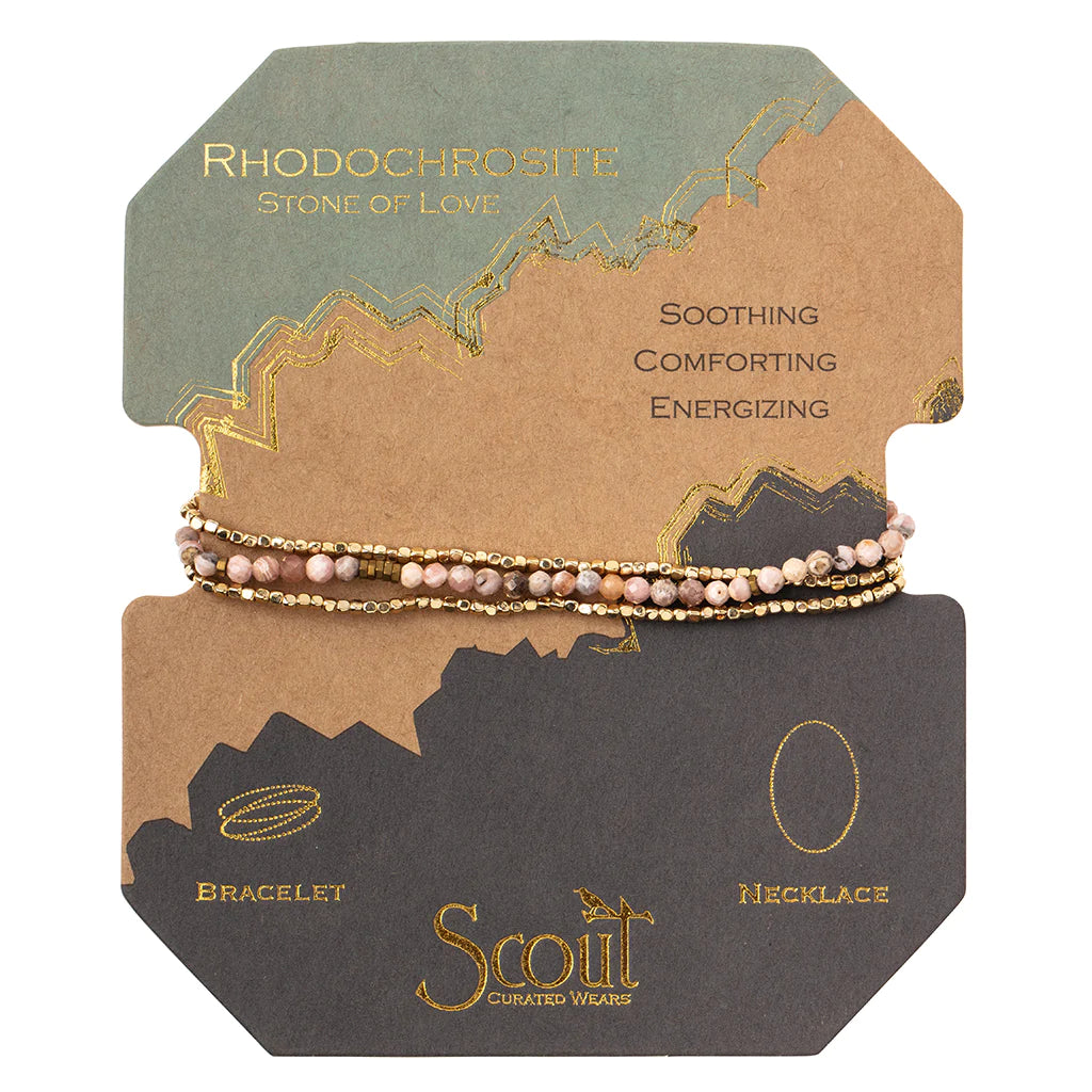 Scout Delicate Stone Wrap Bracelets
