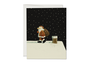 Red Cap Cards “Santa on the Rooftop” Card