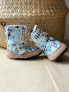 Little Wild Island Baby & Toddler Boots - “West Coast Fun”
