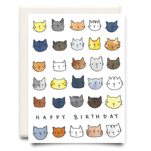 Inkwell Cards “Happy Birthday" Cats Card