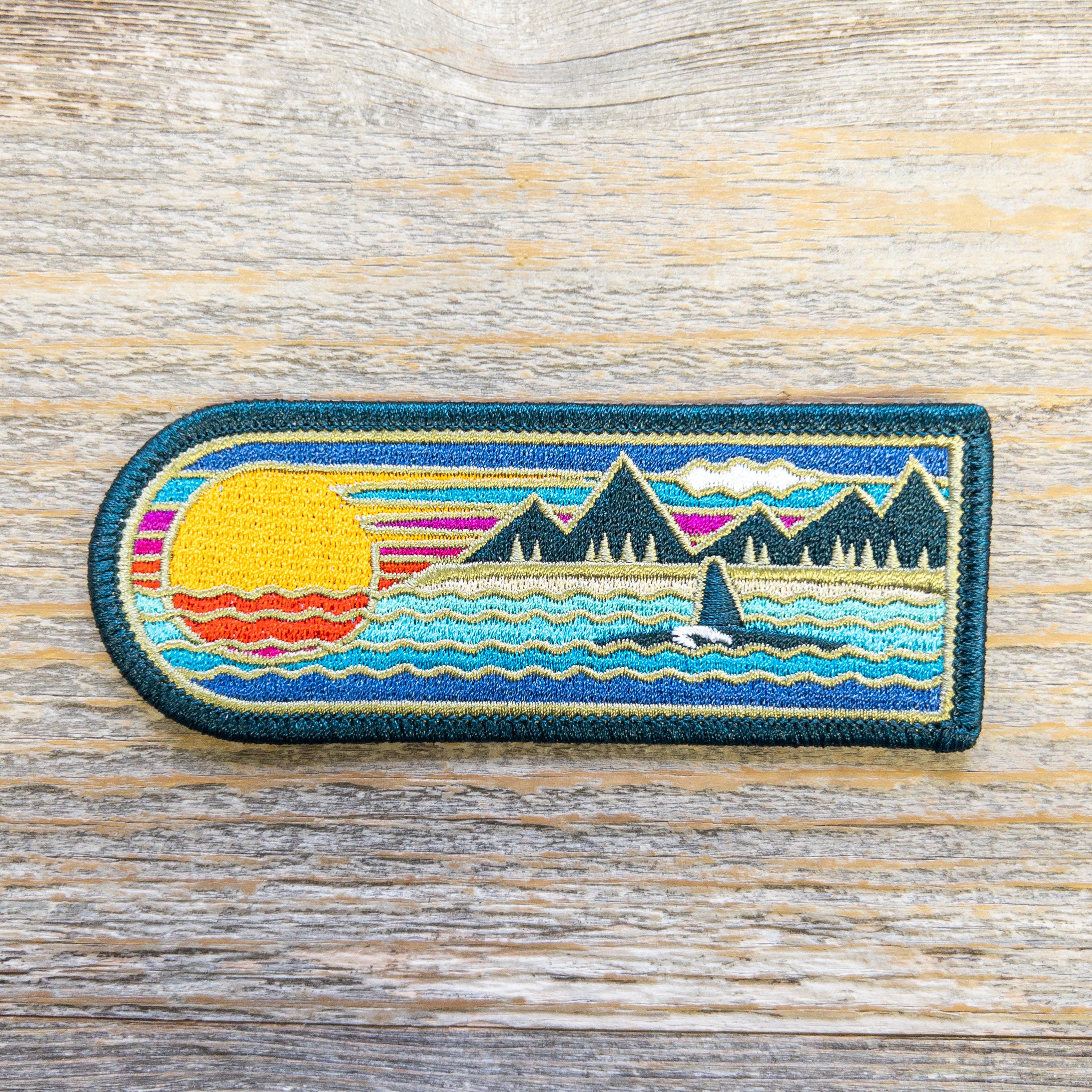 Bough & Antler "Orca Sunset" Patch