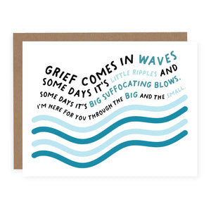 Pretty by Her “Grief Comes in Waves” Card