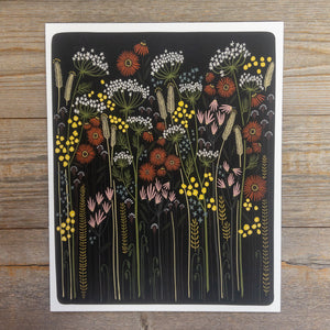 Bough & Antler “Dark Floral” Print