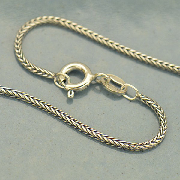 Fox Chain Design Nina Designs | Round Fox Tail Chain - 18 Inch – Bough and Antler ...