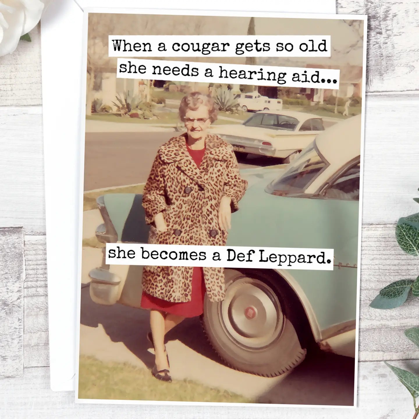 Raven’s Rest Studio | “Def Leppard” Card