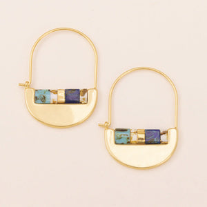 Scout Miyuki Crescent Hoop Earrings