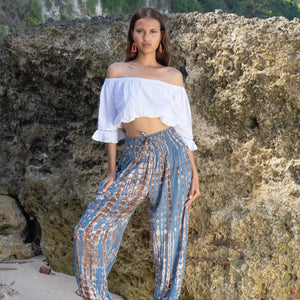 Suzie Blue Bali Pants