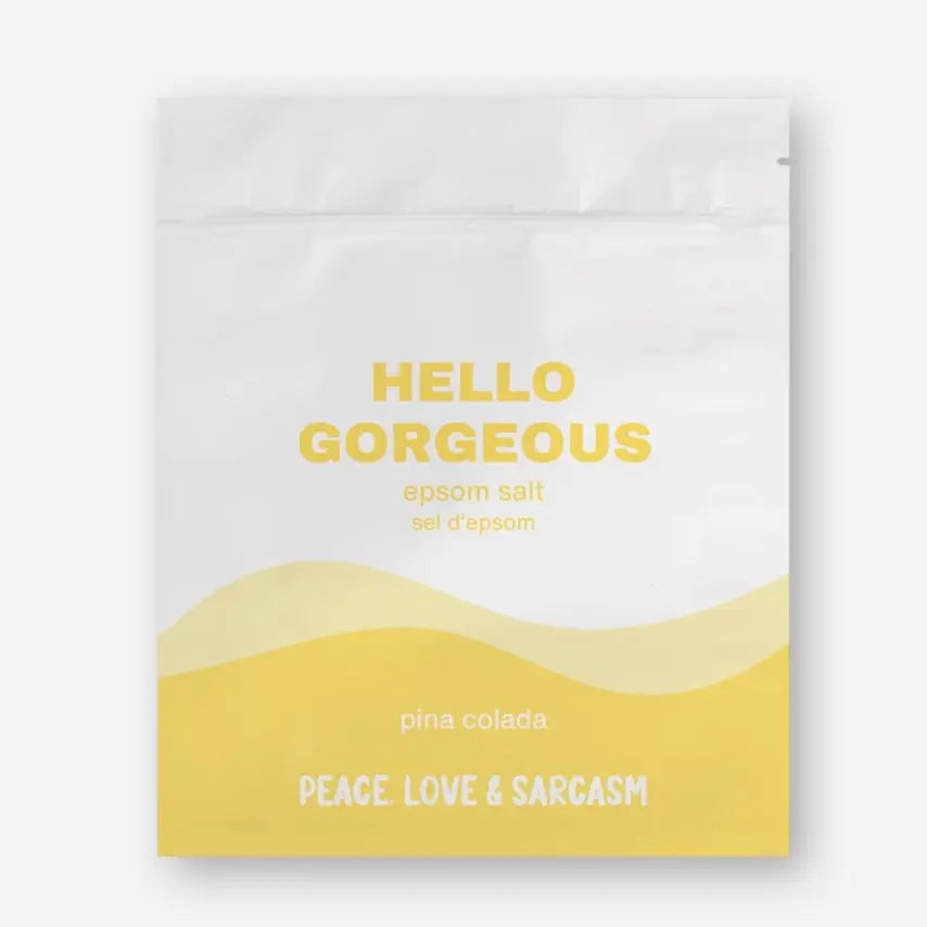 Peace, Love and Sarcasm Epsom Bath Soak