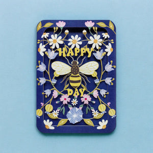 Alljoy Designs “Happy Bee Day” Birthday Paper-Cut Card