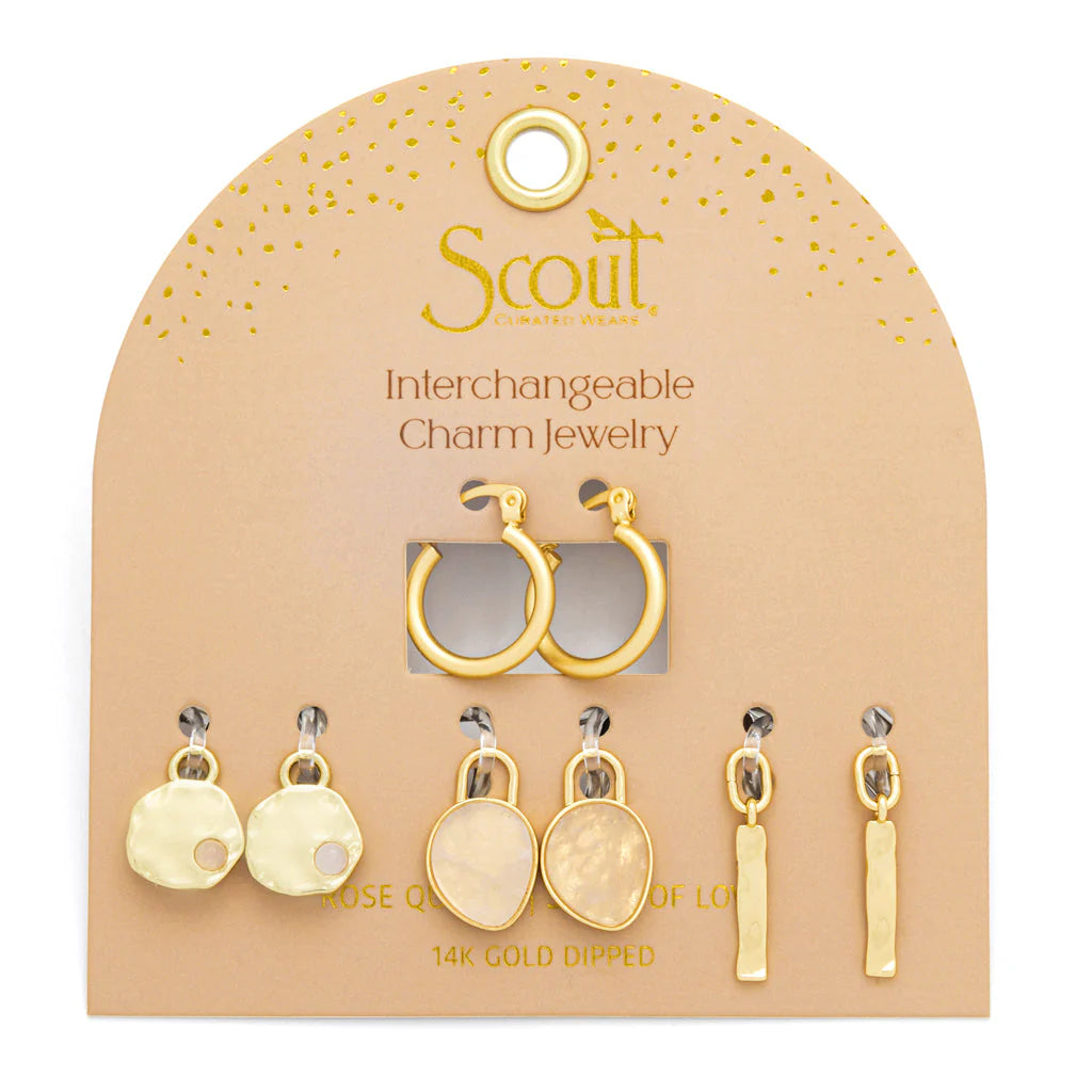 Scout Interchangeable Charm Earrings