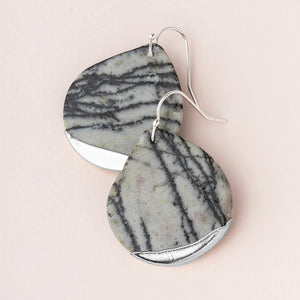 Scout Stone Dipped Teardrop Earrings