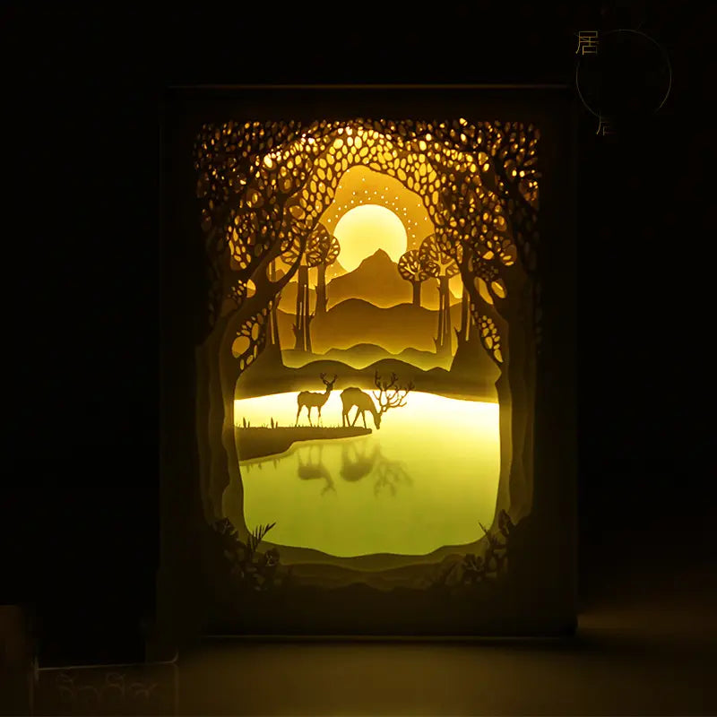 Alljoy Design Paper Cut Light Box