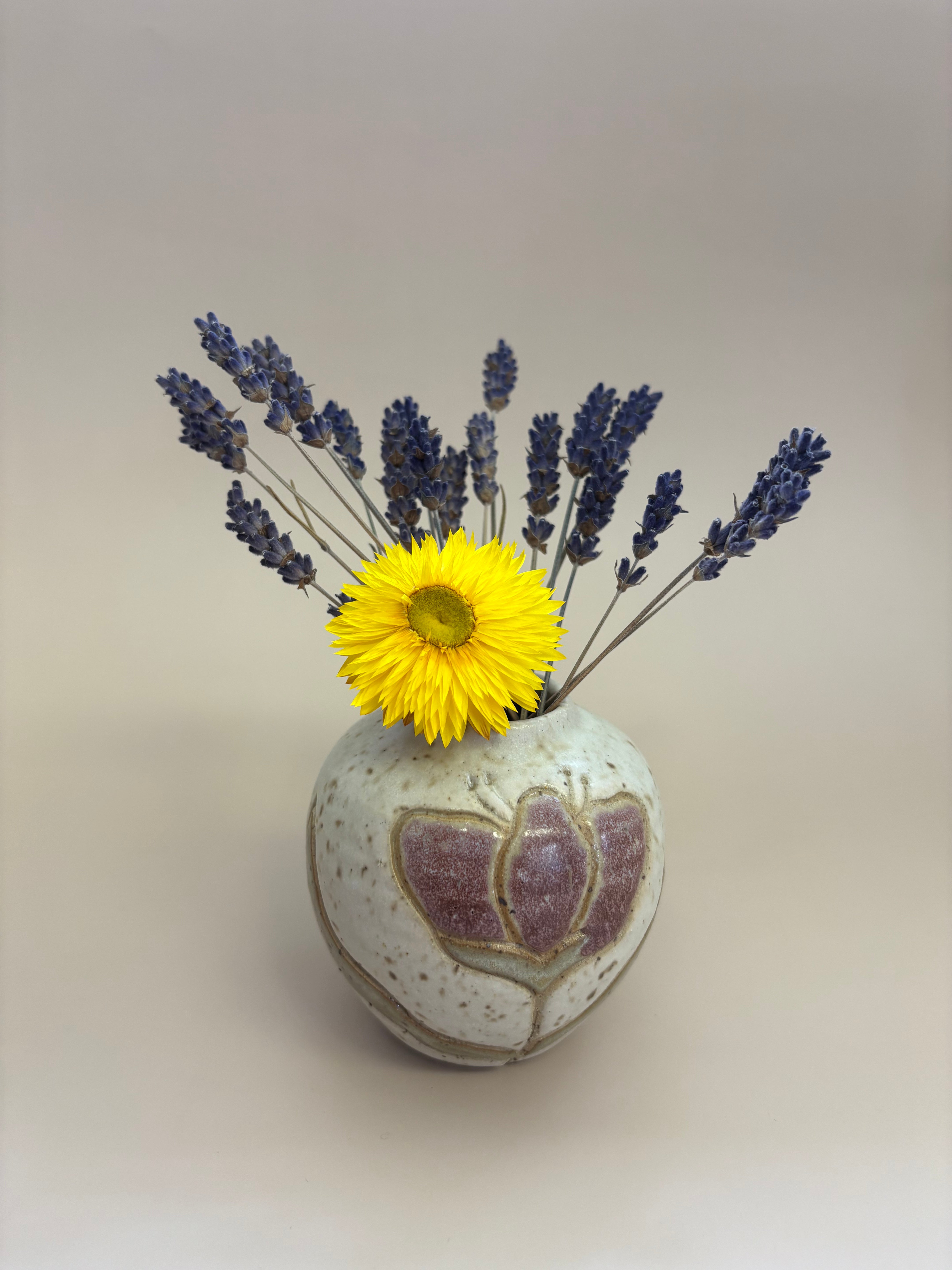 Pottery for Peace | Rustic Small Vases - Flowers