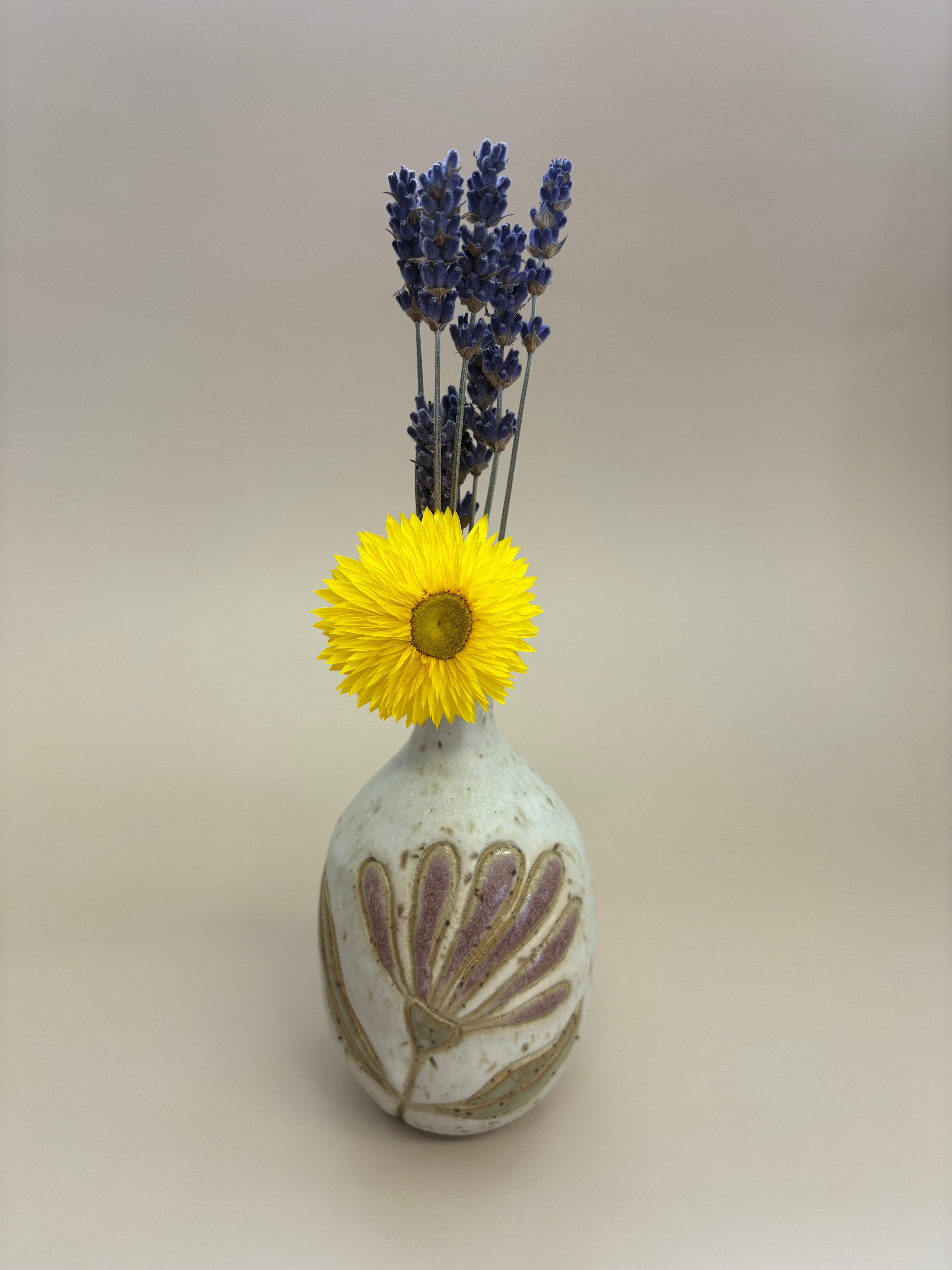 Pottery for Peace | Rustic Small Vases - Flowers