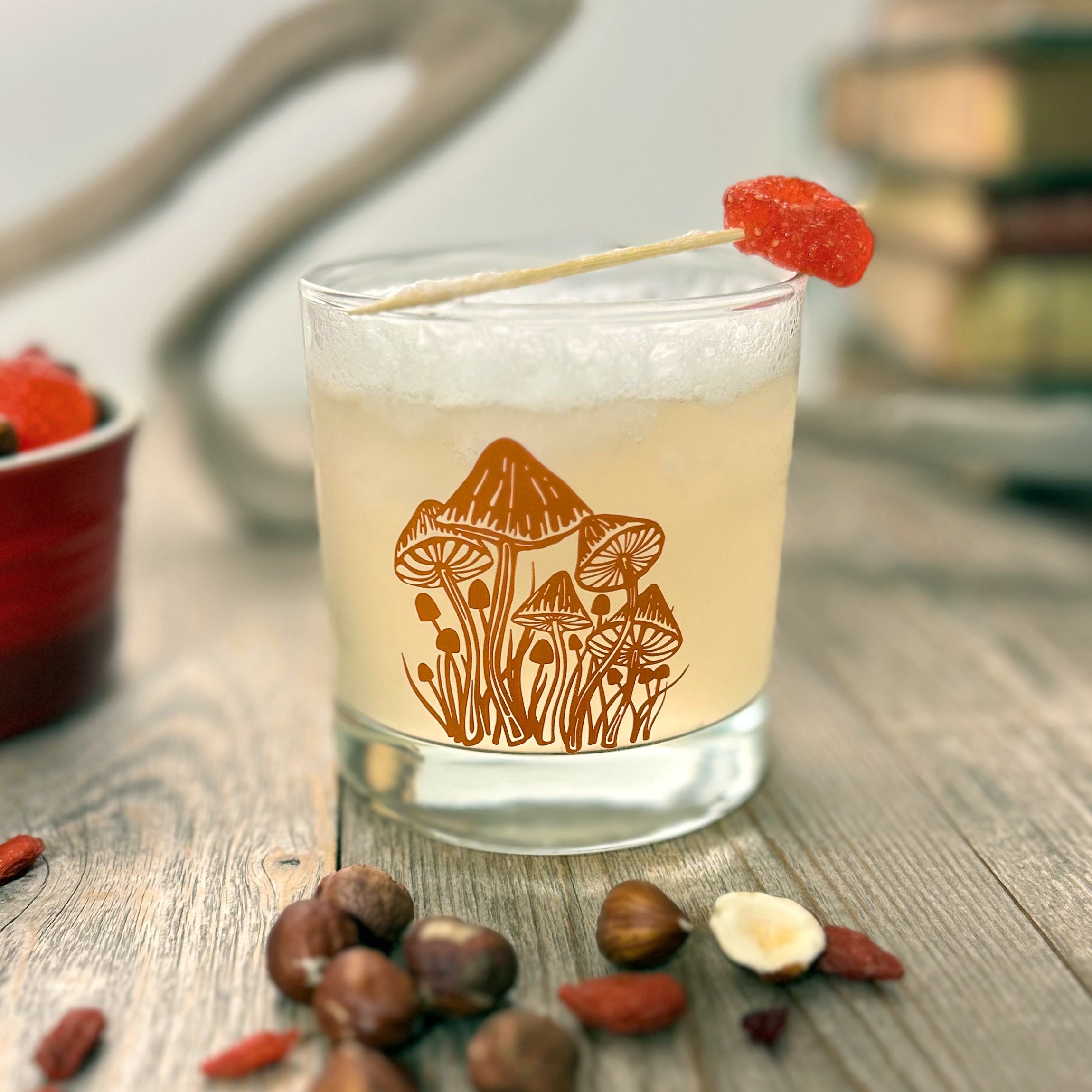 Bough & Antler "Mushroom" Cocktail Glass