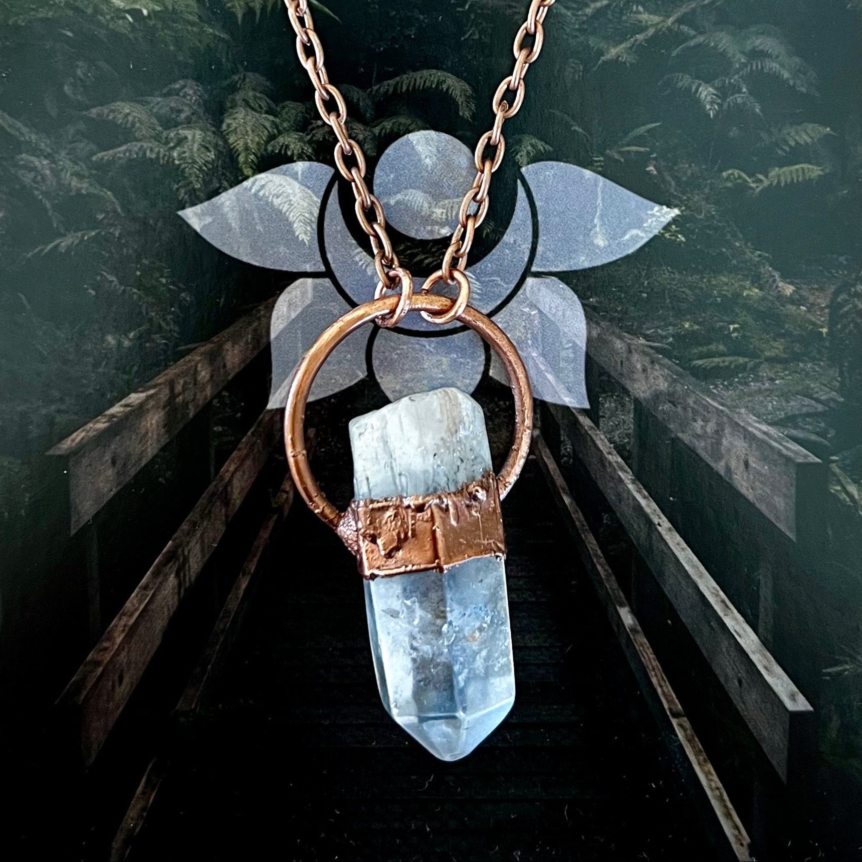 Namiko Designs | Large Crystal Necklace