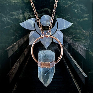 Namiko Designs | Large Crystal Necklace